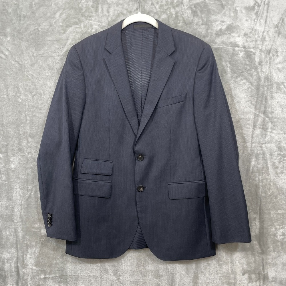 Hugo Boss GUABELLO Blazer Sport Coat Men's 36R Navy Super 130's Wool 2-Button